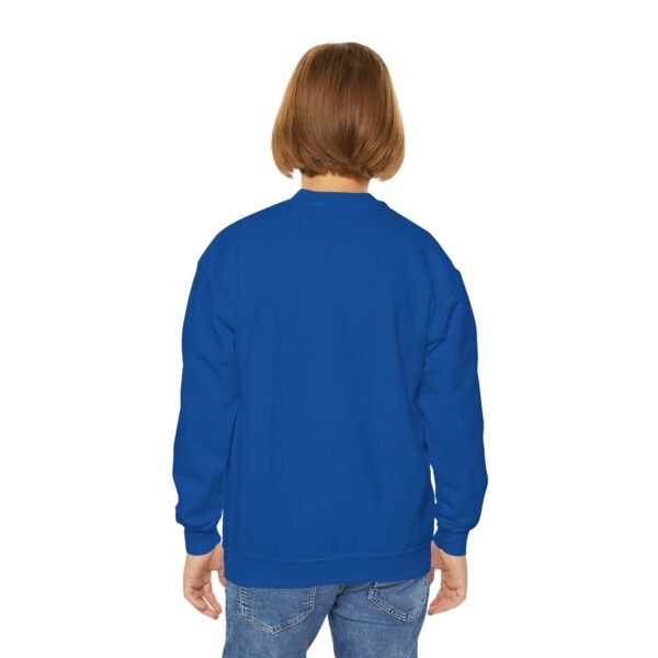 Youth Crewneck Sweatshirt - Cozy Casual, Perfect for School, Holidays, or Relaxing at Home, Gift for Kids, Customizable Design