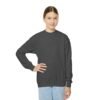 Youth Crewneck Sweatshirt - Cozy Casual, Perfect for School, Holidays, or Relaxing at Home, Gift for Kids, Customizable Design