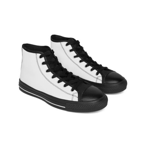 Classic High-Top Sneakers for Everyday Style, Casual Footwear, Gift for Him, Customizable Sneakers, Trendy Streetwear