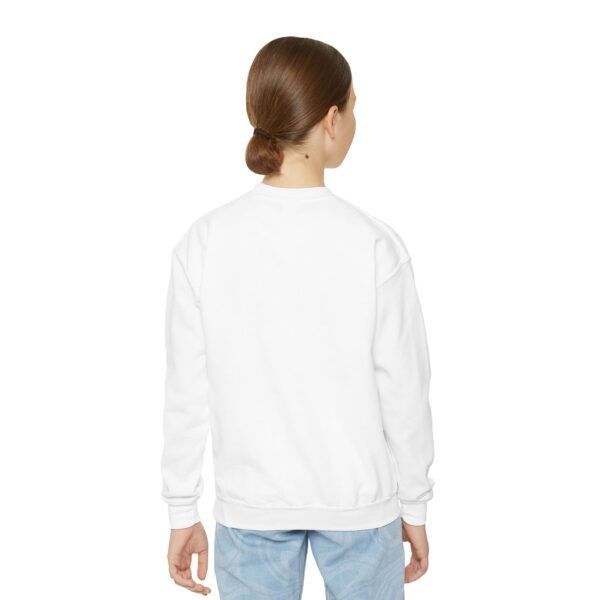 Youth Crewneck Sweatshirt - Cozy Casual, Perfect for School, Holidays, or Relaxing at Home, Gift for Kids, Customizable Design