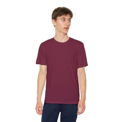 Youth Athletic Tee for Team Spirit, Gift for Young Athletes, Sports Competitions, Training Gear, Casual Wear