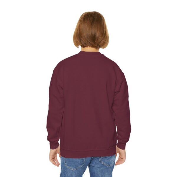 Youth Crewneck Sweatshirt - Cozy Casual, Perfect for School, Holidays, or Relaxing at Home, Gift for Kids, Customizable Design