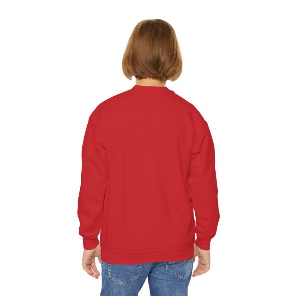 Youth Crewneck Sweatshirt - Cozy Casual, Perfect for School, Holidays, or Relaxing at Home, Gift for Kids, Customizable Design