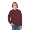 Youth Crewneck Sweatshirt - Cozy Casual, Perfect for School, Holidays, or Relaxing at Home, Gift for Kids, Customizable Design
