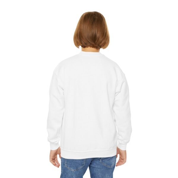 Youth Crewneck Sweatshirt - Cozy Casual, Perfect for School, Holidays, or Relaxing at Home, Gift for Kids, Customizable Design