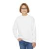 Youth Crewneck Sweatshirt - Cozy Casual, Perfect for School, Holidays, or Relaxing at Home, Gift for Kids, Customizable Design