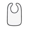 Baby Contrast Trim Jersey Bib