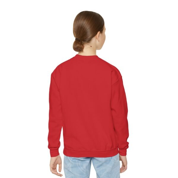 Youth Crewneck Sweatshirt - Cozy Casual, Perfect for School, Holidays, or Relaxing at Home, Gift for Kids, Customizable Design