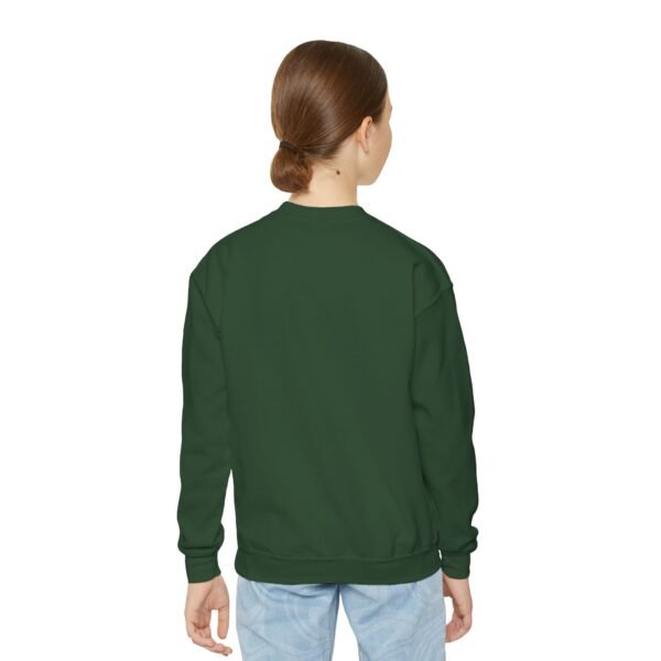 Youth Crewneck Sweatshirt - Cozy Casual, Perfect for School, Holidays, or Relaxing at Home, Gift for Kids, Customizable Design