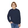 Youth Crewneck Sweatshirt - Cozy Casual, Perfect for School, Holidays, or Relaxing at Home, Gift for Kids, Customizable Design