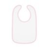 Baby Contrast Trim Jersey Bib