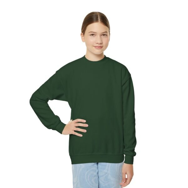 Youth Crewneck Sweatshirt - Cozy Casual, Perfect for School, Holidays, or Relaxing at Home, Gift for Kids, Customizable Design