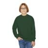 Youth Crewneck Sweatshirt - Cozy Casual, Perfect for School, Holidays, or Relaxing at Home, Gift for Kids, Customizable Design