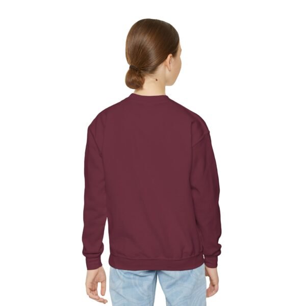 Youth Crewneck Sweatshirt - Cozy Casual, Perfect for School, Holidays, or Relaxing at Home, Gift for Kids, Customizable Design