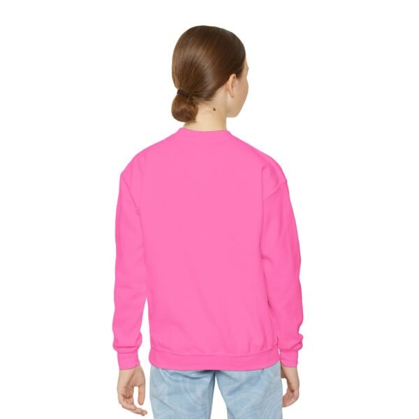 Youth Crewneck Sweatshirt - Cozy Casual, Perfect for School, Holidays, or Relaxing at Home, Gift for Kids, Customizable Design