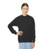 Youth Crewneck Sweatshirt - Cozy Casual, Perfect for School, Holidays, or Relaxing at Home, Gift for Kids, Customizable Design