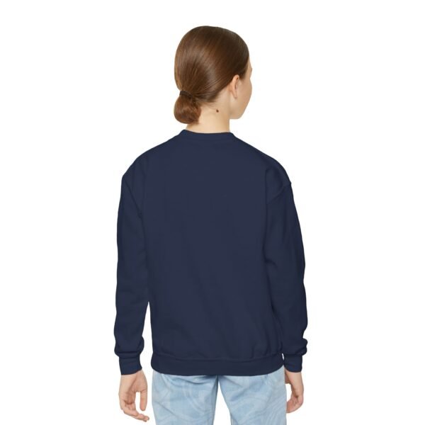 Youth Crewneck Sweatshirt - Cozy Casual, Perfect for School, Holidays, or Relaxing at Home, Gift for Kids, Customizable Design